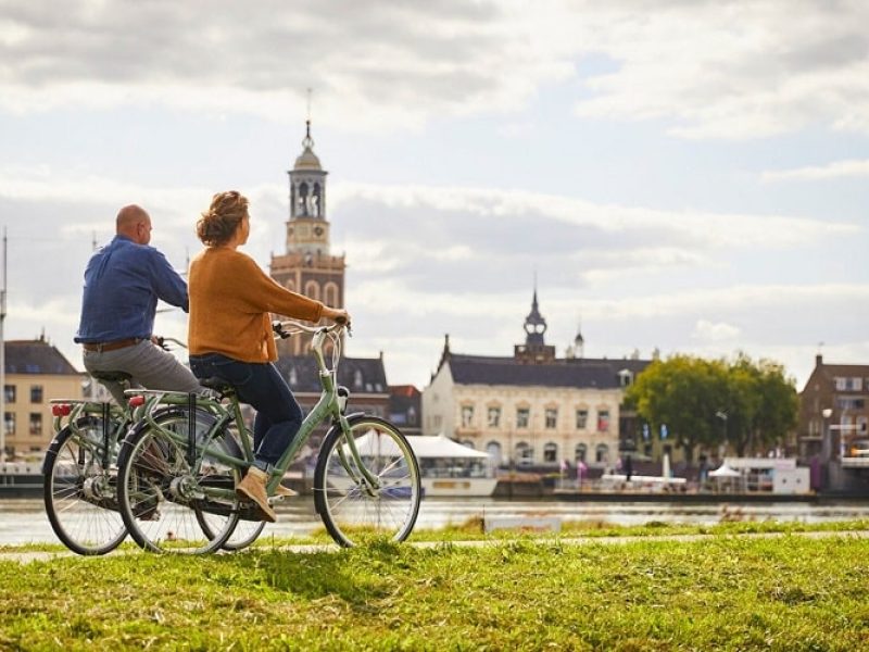 Veloreise entlang der Hanseroute in Holland